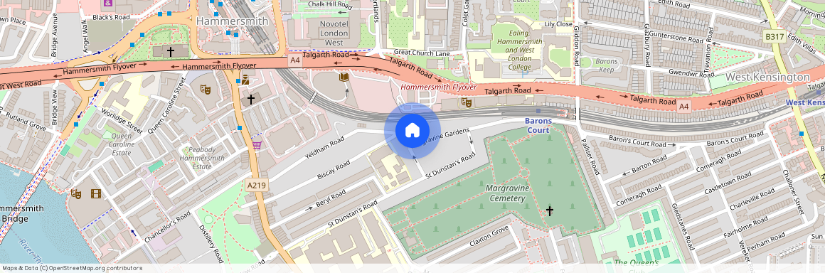 Margravine Gardens, London W6