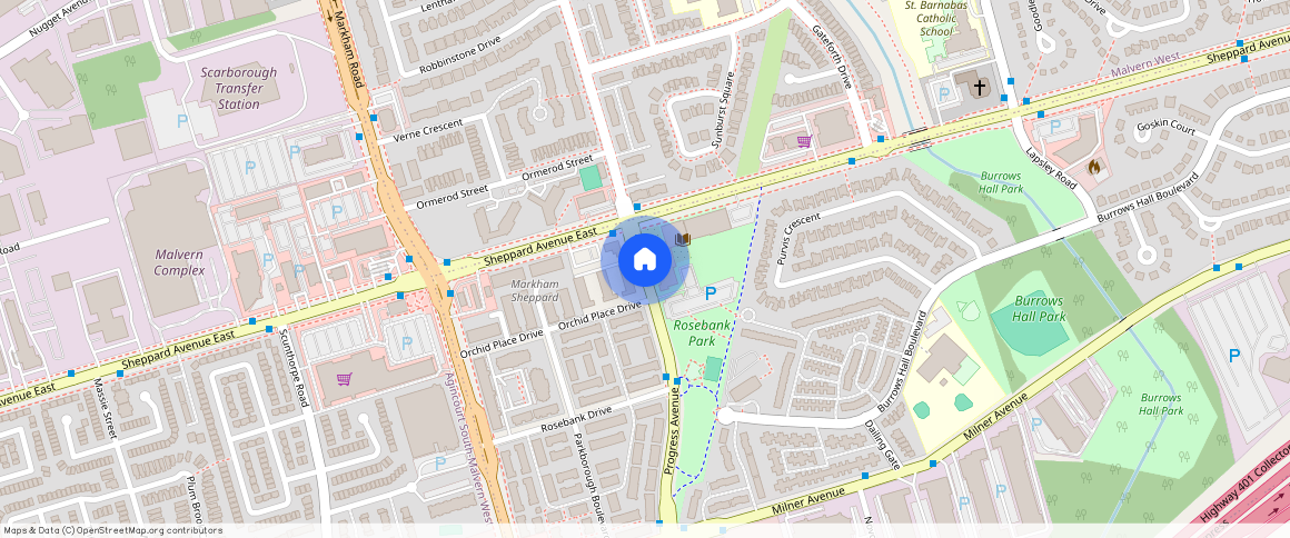 Scarborough, Scarborough, Toronto, M1B 5Z6