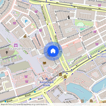 Hoogstraat 88-B, Stadsdriehoek, 3011PT, Rotterdam