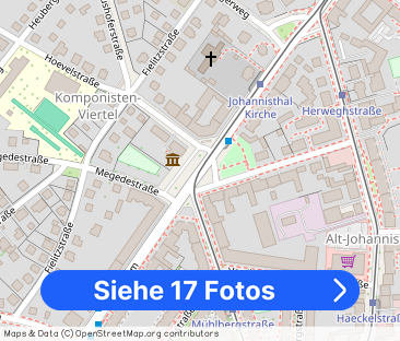 Großzügig geschnittene Wohnung, unweit der Königsheide***Balkon***P... - Foto 1