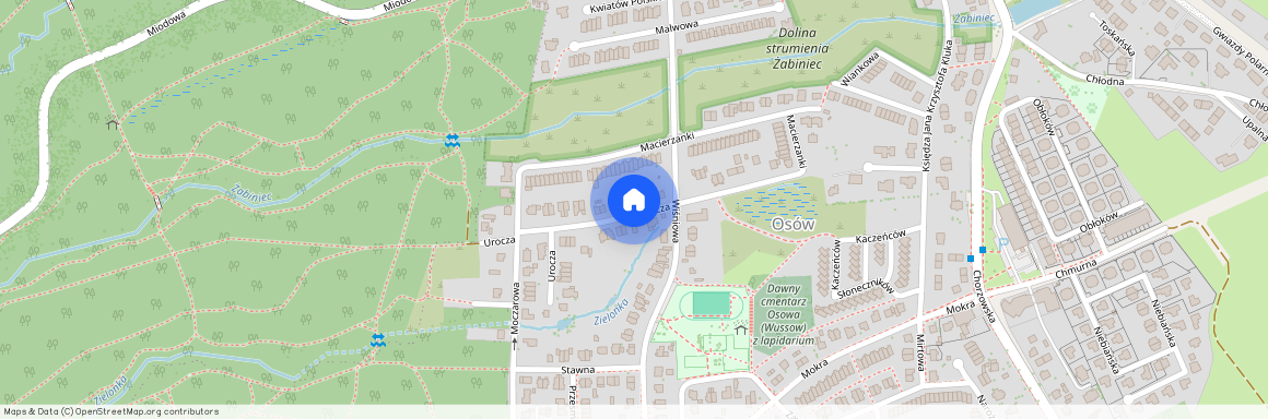 ul. Urocza, Osów, Zachód, Szczecin, zachodniopomorskie