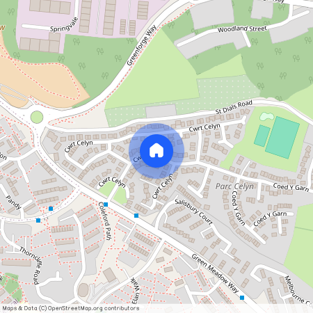 Cwrt Celyn, St. Dials, Cwmbran