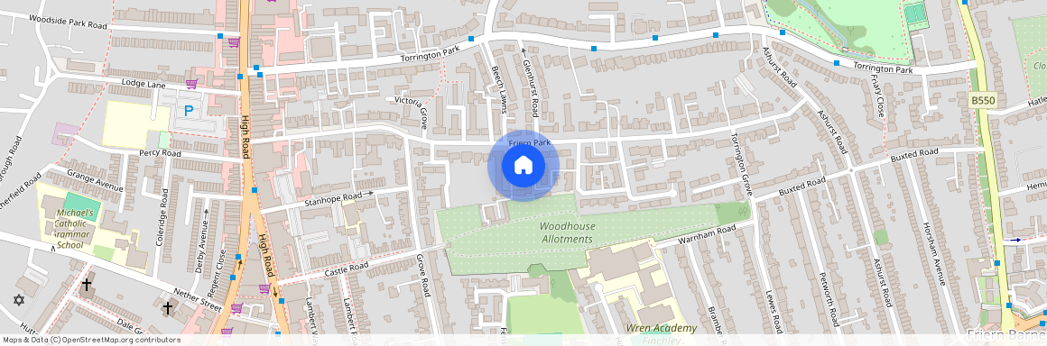 Friern Park, London, N12