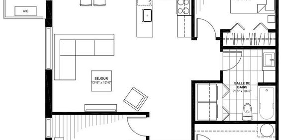 Appartement 4 1/2 Ste-Foy - Photo 3