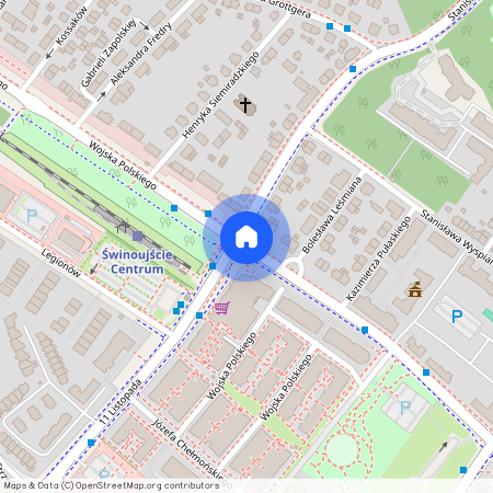 ul. Wojska Polskiego, Świnoujście, zachodniopomorskie