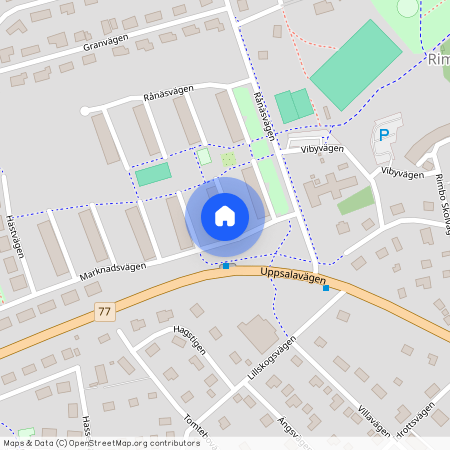 Marknadsvägen, Rimbo