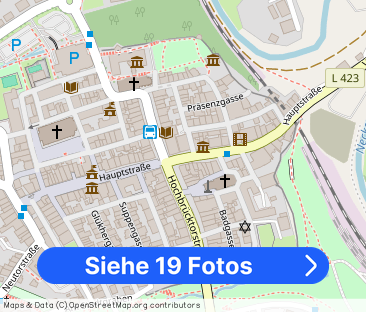 3-Zimmer-Wohnung im Zentrum mit Balkon und Einbauküche - Foto 1