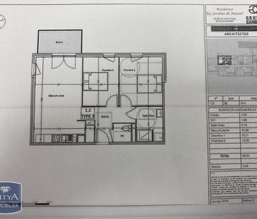 Location Appartement 3 pièces 58m² VOUVRAY 37210 - Photo 4