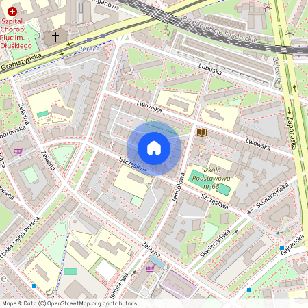 ul. Szczęśliwa, Gajowice, Fabryczna, Wrocław, dolnośląskie