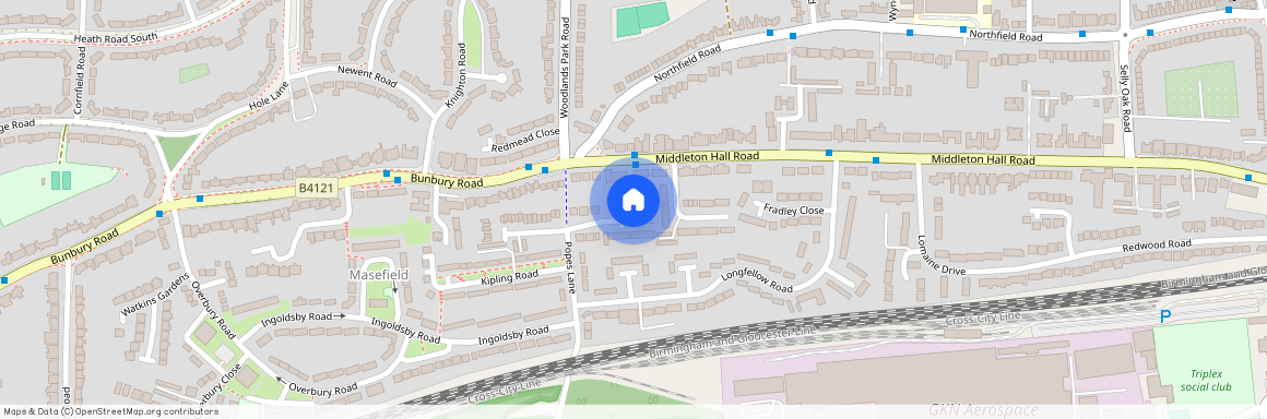 Middleton Gardens, Kings Norton, Birmingham, B30