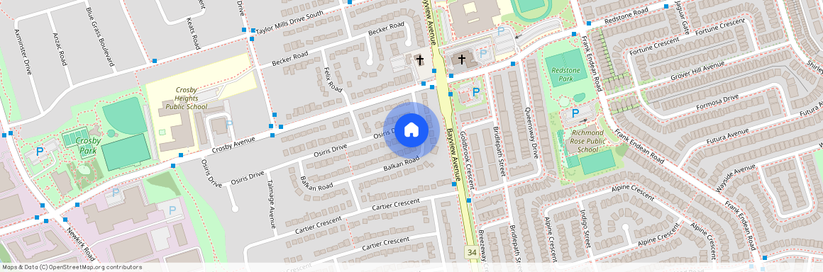 448 Osiris Drive #Bsmt, Richmond Hill, Crosby