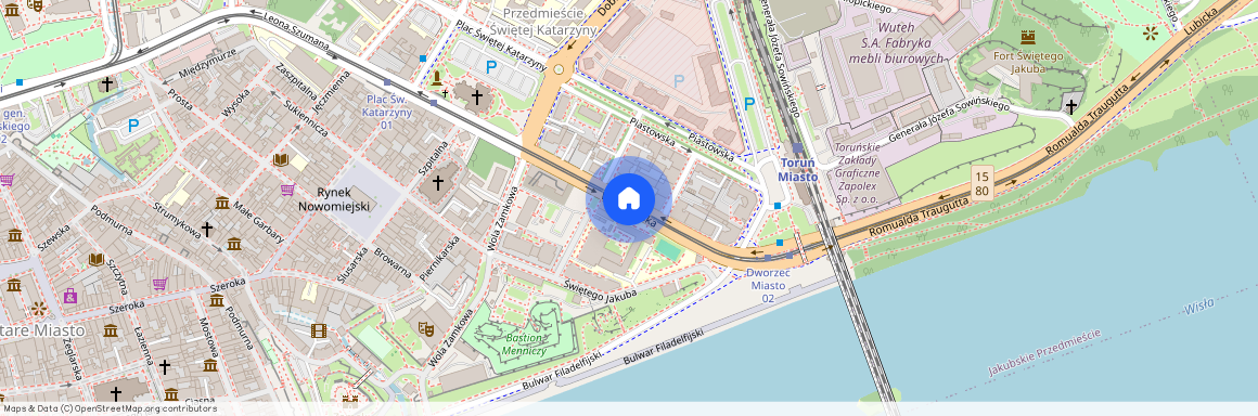 Starówka, Warszawska, Toruń