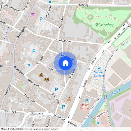 Skive, Voldgade 10 3 tv