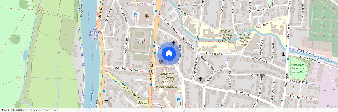 Grove Crescent, Kingston Upon Thames, Surrey, KT1