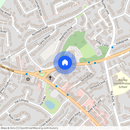 Elstree Road, Bushey Heath, Bushey, Hertfordshire, WD23