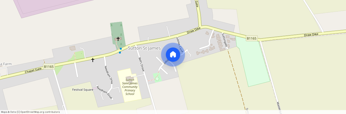 Jubilee Close, Spalding, Sutton St. James