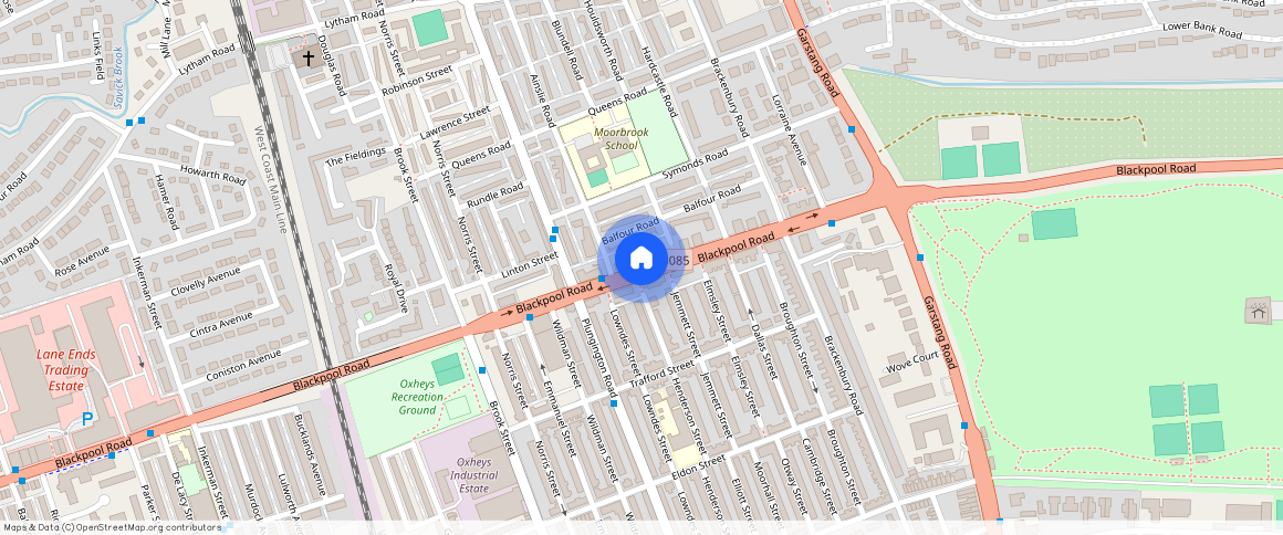 Blackpool Road, Fulwood, Preston