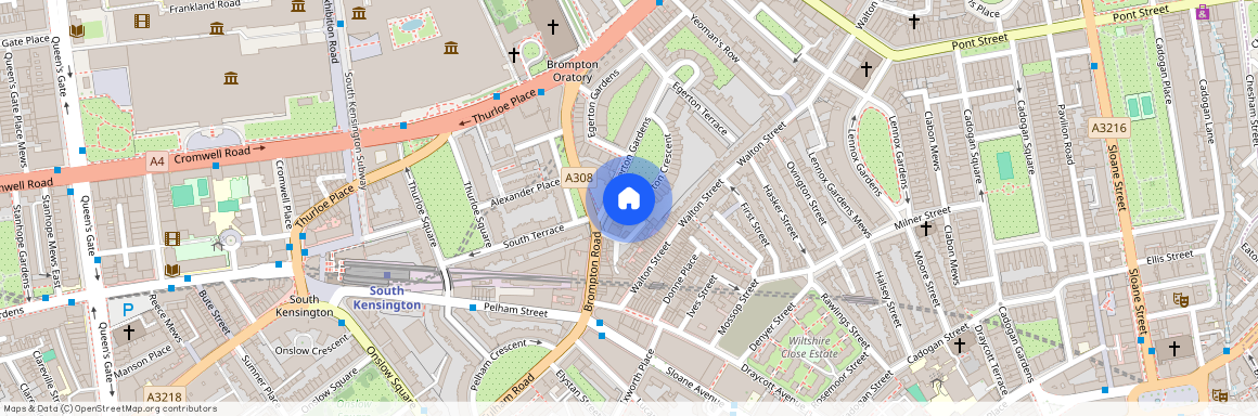 Egerton Crescent, Knightsbridge, London, SW3