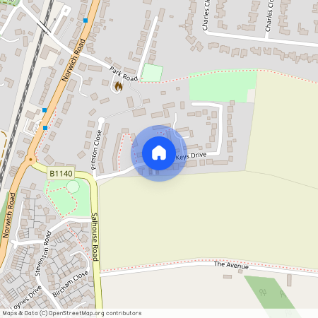 Norwich, Wroxham, Keys Drive
