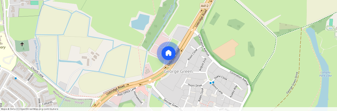 All Souls Farm Cottages, SL3, Uxbridge Road