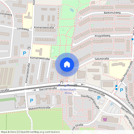 3. Etage, Salutstraße 1, Eckersbach E5-1, Zwickau