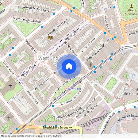 Building William Street South East Lane - joivy - 1319947, Edinburgh