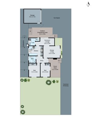 Stylish & Convenient Two-Bedroom Home in Prime Location - Photo 1