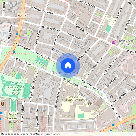 Caithness Road, Brook Green, W14