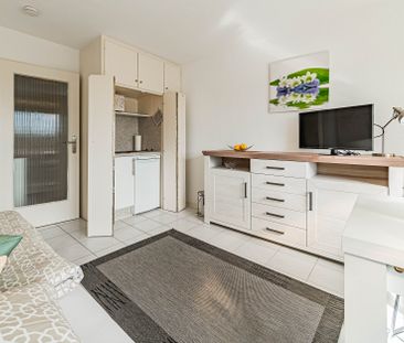 City-Residence: Möbliertes Apartment mit Balkon, zentral in Offenbach - Photo 1