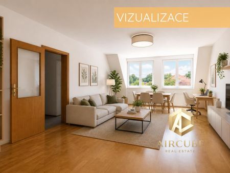 Pronájem bytu 3+1 92 m2 - Fotografie 2