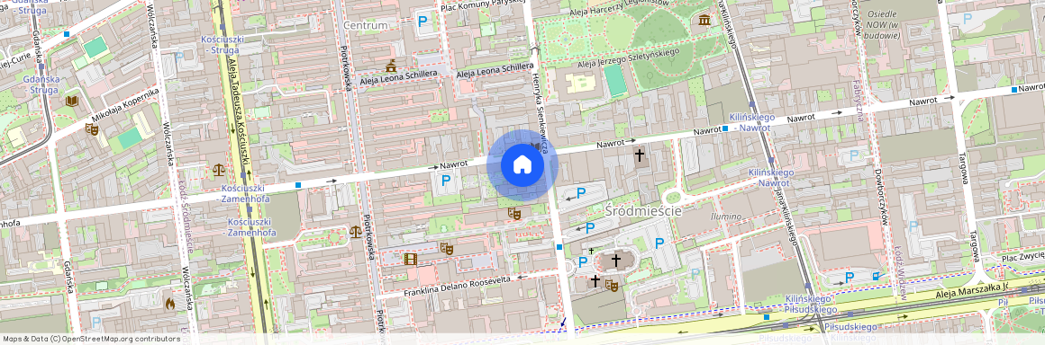 ul. Nawrot 13, Centrum, Śródmieście, Łódź, łódzkie