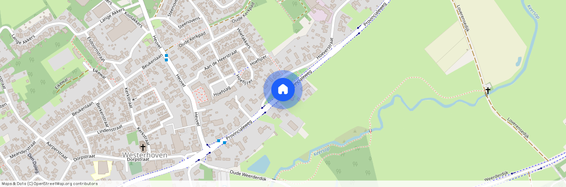 Provincialeweg, Westerhoven