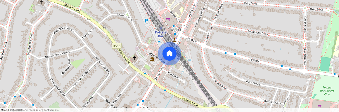 Potters Court, Potters Bar