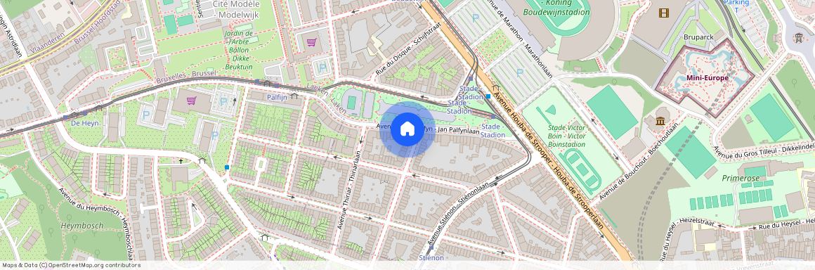 Avenue Jean Palfyn, 54, 1020, Bruxelles