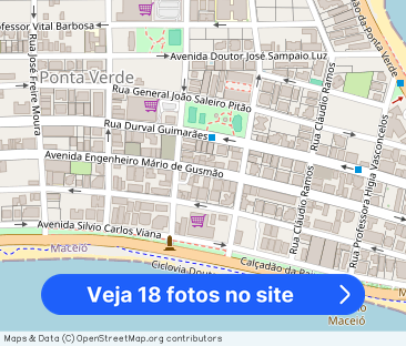 Apartamento de 02 quartos no Edf. SOHO, Ponta Verde, AL - Foto 1