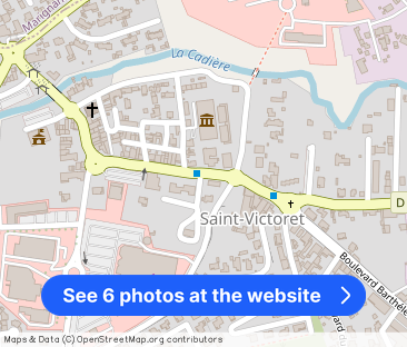 Saint victoret dans un petit immeuble un appartement de type 2 meublé, - Photo 1