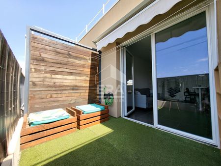 A louer T2 38m² MEUBLE Récent Terrasse - MARSEILLE 10EME - Photo 2