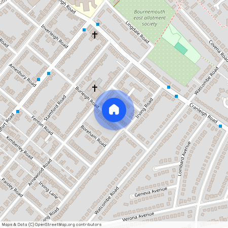 Burleigh Road, Bournemouth, Dorset, BH6