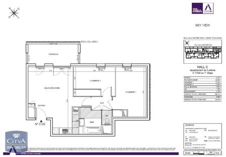 Location Appartement 3 pièces 56m² TOULOUSE 31400 - Photo 4