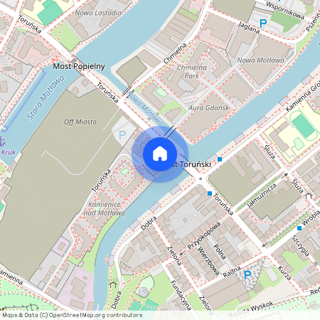 ul. Toruńska, Śródmieście, Gdańsk, pomorskie