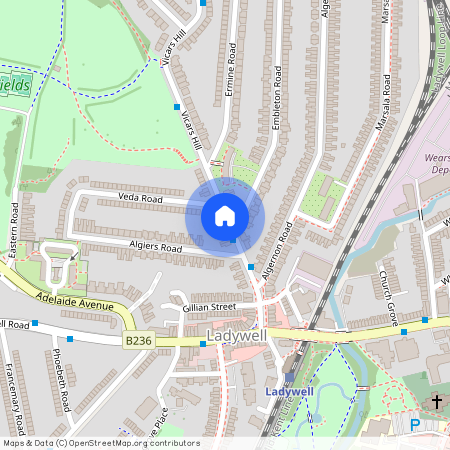 Vicars Hill, London, SE13 7JB