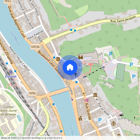 Rue Adolphe Sax 1, 5500 Dinant