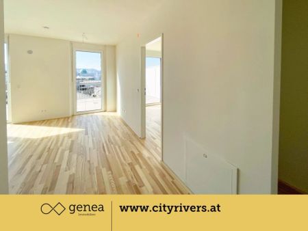 CITY RIVERS | Penthouse Flair mit großer Terrasse | Neubau - Photo 4