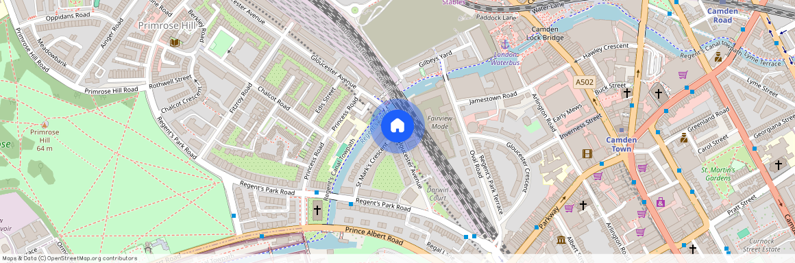 Gloucester Avenue, Primrose Hill, London, NW1 7BB