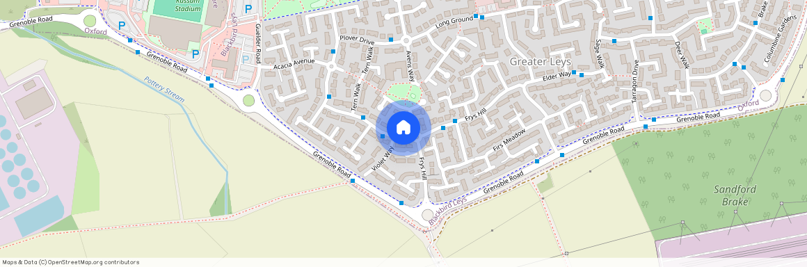 Mistletoe Green, Oxford, OX4