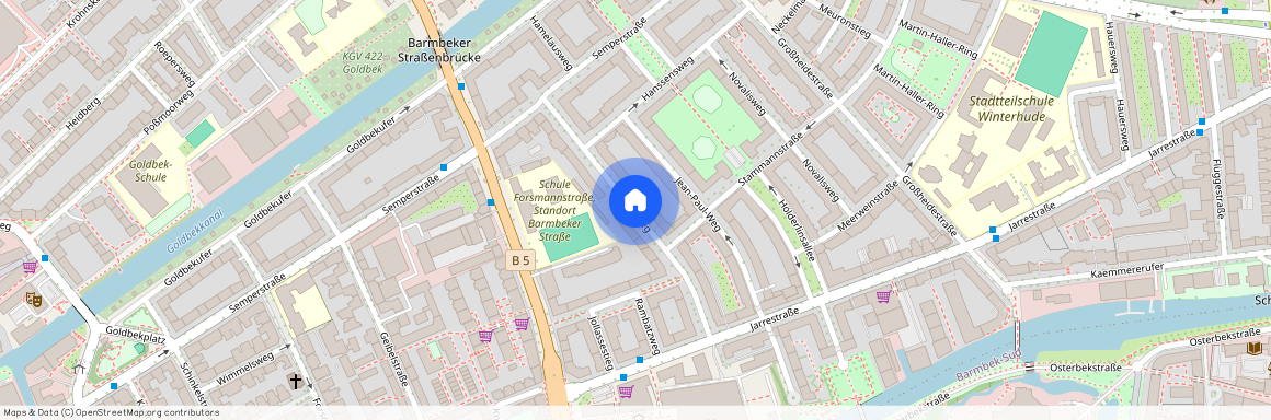 Glindweg, 22303 Hamburg-Nord - Hamburg Winterhude