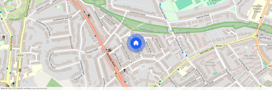 Milton Avenue, Highgate, London, N6