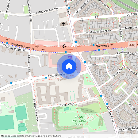 Tabbard Apartments, East Acton Lane, W3