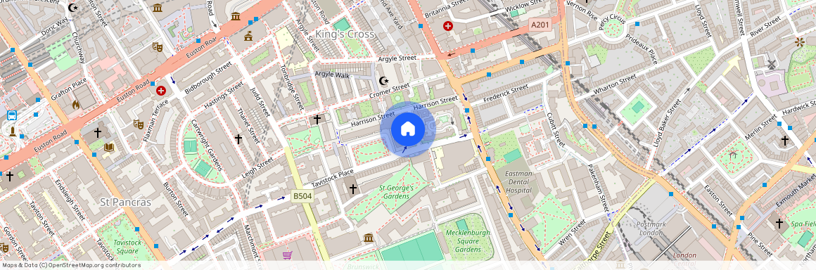 St Peters Court, Bloomsbury, WC1H