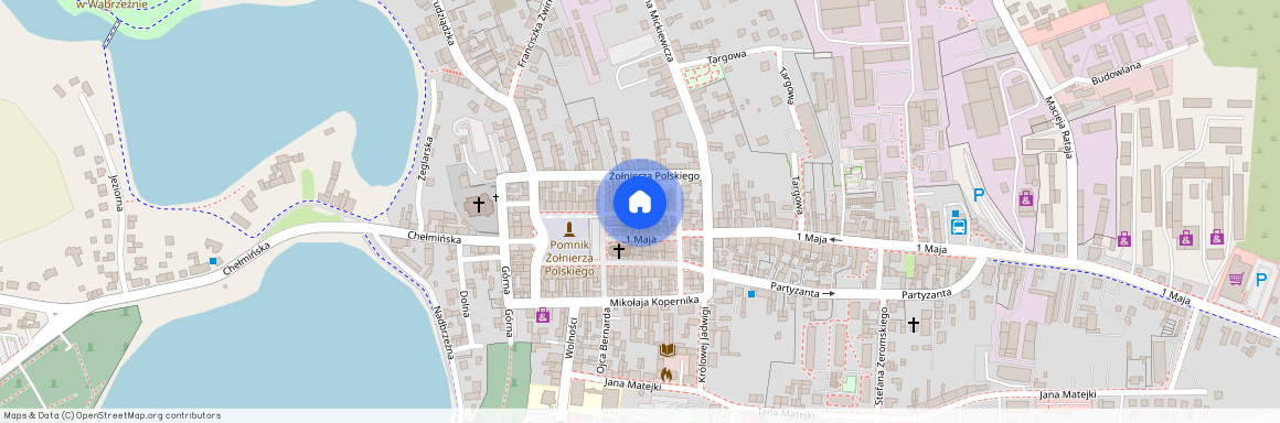 ul. Kościuszki, Wąbrzeźno, wąbrzeski, kujawsko-pomorskie